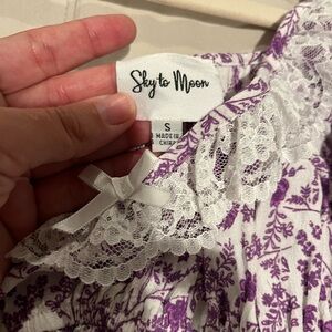 Floral Ruffle Mini Dress